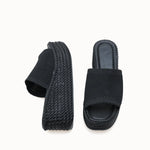 Loventino Kysfaen Kadın Terlik 0012512 Siyah, konforlu yapısıyla günlük şıklığınızı tamamlayacak.