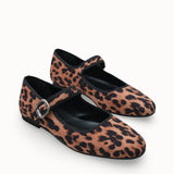 Loventino Gisnalore Kadın Babet 0012277 Leopar - Lüks ve şık leopar desenli babet tasarımı