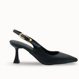 Modern tasarımıyla öne çıkan Loventino Ysalaela Kadın Arkası Açık Sivri Burun Stiletto 0012700, şıklığı ve zarafeti simgeliyor.