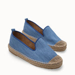 Loventino Giselnesia Kadın Espadril 00123 Kot, şıklığı ve konforu bir araya getiren lüks yaz ayakkabısı.