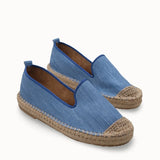 Loventino Giselnesia Kadın Espadril 00123 Kot, şıklığı ve konforu bir araya getiren lüks yaz ayakkabısı.