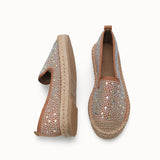 Loventino Elysrue Kadın Espadril 001210 Taba, şık ve rahat tasarımı ile stilinizi tamamlayın.