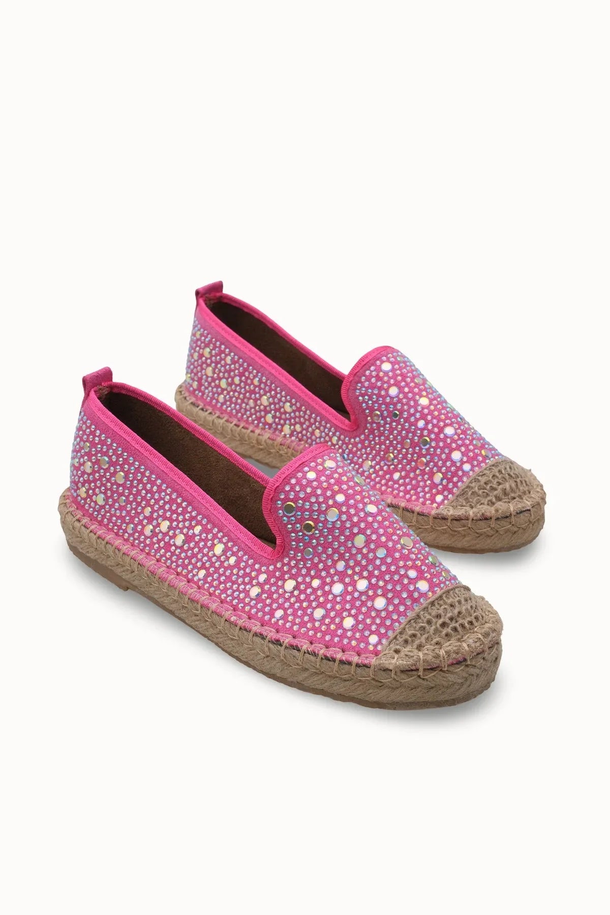 Loventino Elysrue Kadın Espadril 001210 Fuşya - lüks ve şık tasarım, zarif fuchsia rengiyle öne çıkan kaliteyle hazırlanmış kadın ayakkabısı.