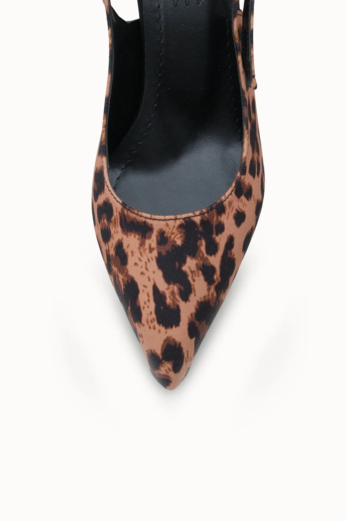 Loventino Ysalaela Kadın Arkası Açık Sivri Burun Stiletto 0012700 Taba Leopar, şıklığı ve konforuyla her ortamda dikkat çeken stil.