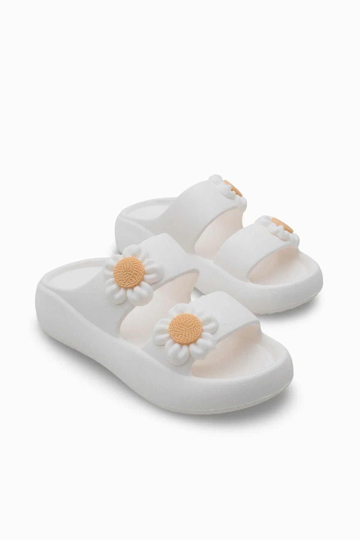 Loventino Meltihne Kadın Terlik 001226 Beyaz 1