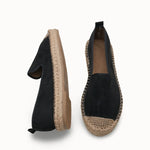 Loventino Giselnesia Kadın Espadril 00123 Siyah, yaz aylarının vazgeçilmezi lüks espadril.