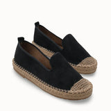 Loventino Giselnesia Kadın Espadril 00123 Siyah, şık ve lüks tasarımıyla yaz aylarının vazgeçilmezi.
