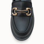 Riccon Loventino Kadın Loafer 0012551 Siyah, şık ve zarif tasarımıyla modern kadınların vazgeçilmezi.