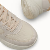 Riccon Loventino Kadın Sneaker 0012152 Ekru Taba, her mekana uyum sağlayabilen zarif profili ile kaliteli malzeme ve işçilikle üretilmiştir.