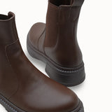 Loventino Gifnarra Kadın Chelsea Bot 0012700 Kahverengi - şık ve lüks tasarımla, zarif ayakkabılar için ideal seçim.