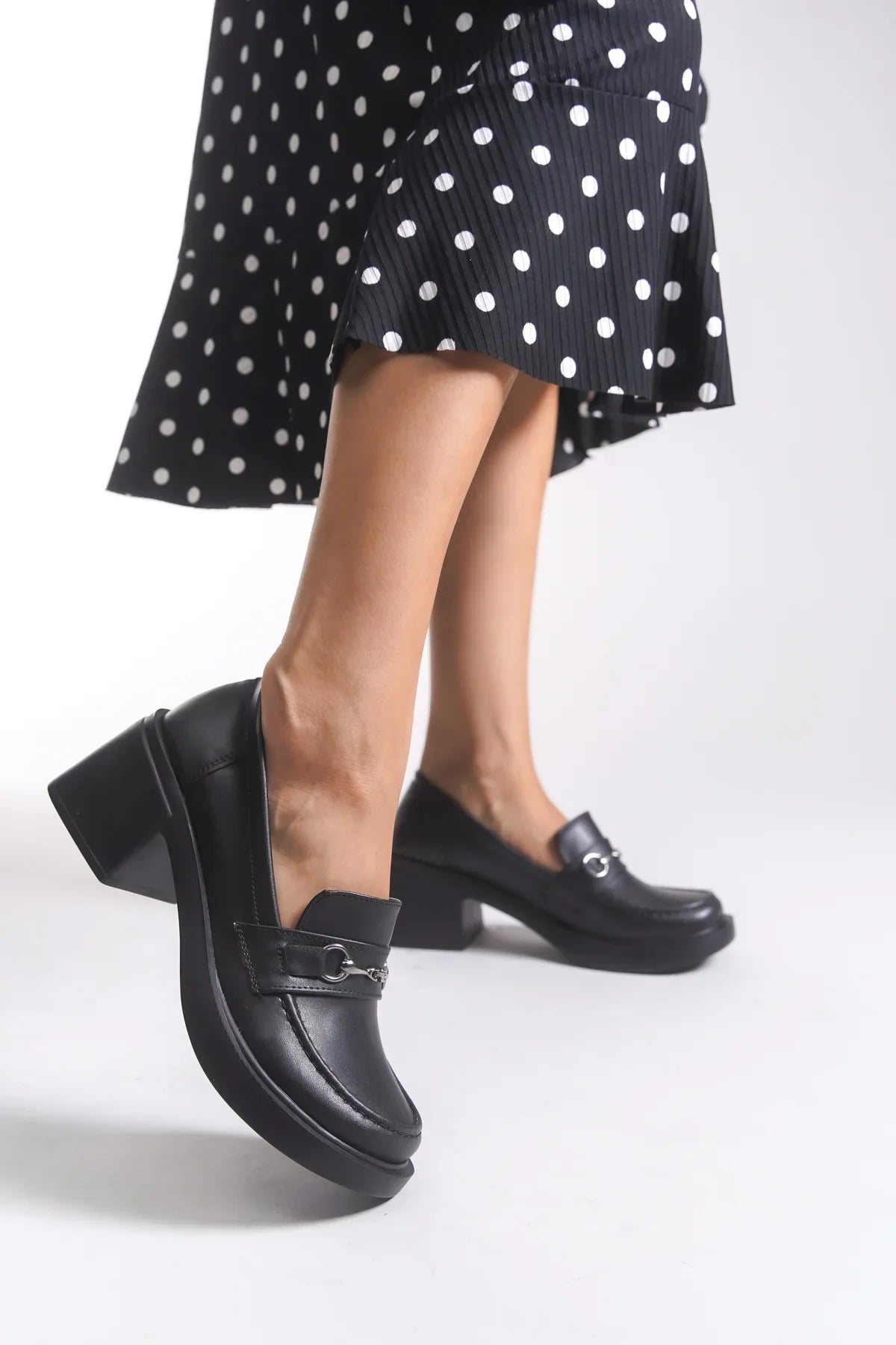 Riccon Kadın Loafer 00120204 Siyah