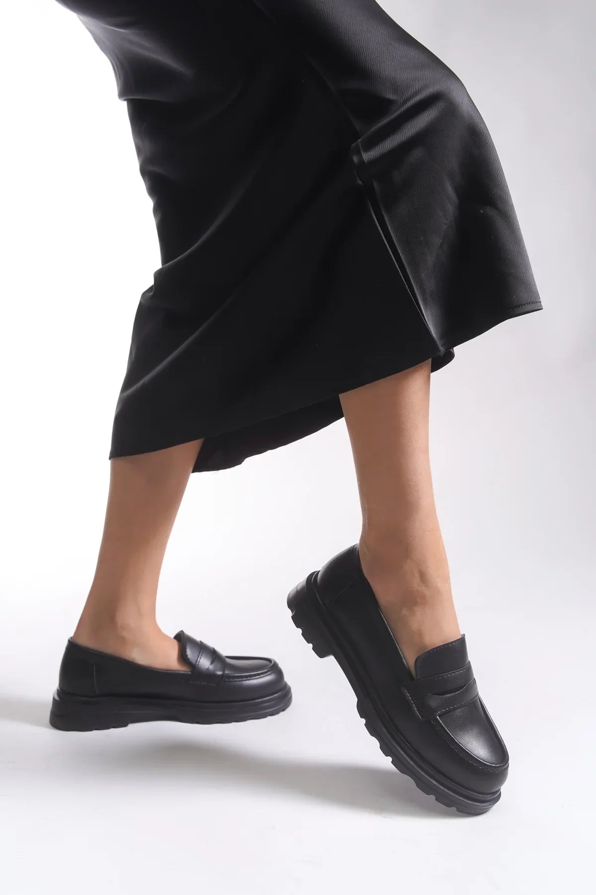 Riccon Kadın Loafer 0012511 Siyah