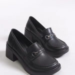 Riccon Kadın Loafer 00120204 Siyah