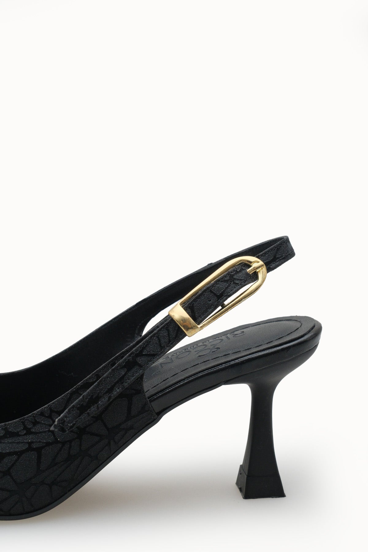 Riccon Ysalaela Kadın Arkası Açık Sivri Burun Stiletto 0012700