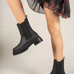 Riccon Kadın Bot 0012213 Mat Siyah