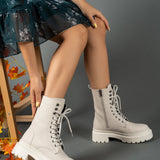 Riccon Kadın Fermuarlı Bot 0012299