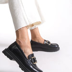 Riccon Kadın Loafer 0012510 Siyah