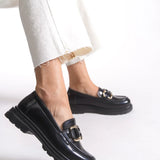 Riccon Kadın Loafer 0012510 Siyah