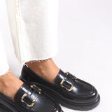 Riccon Kadın Loafer 0012510 Siyah