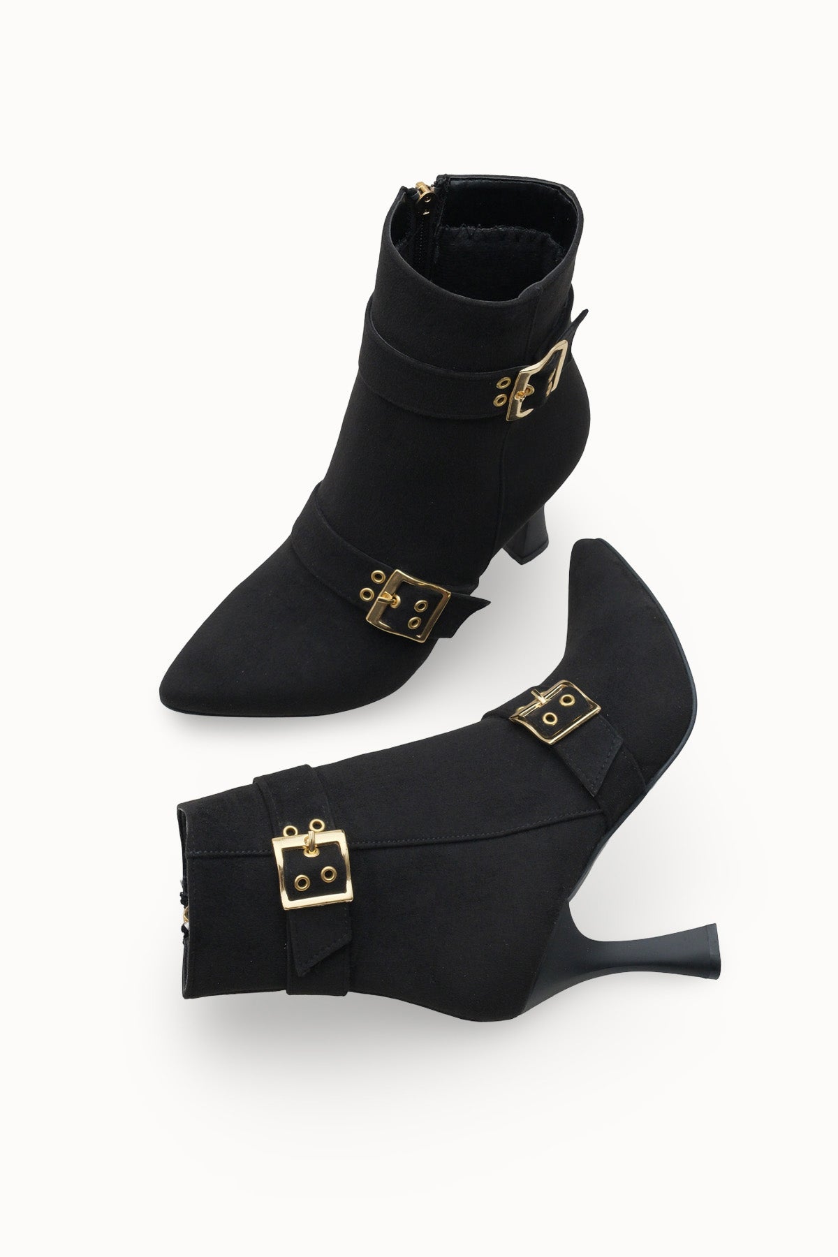 Riccon Olytheris Kadın Topuklu Sivri Burun Bot 00128505