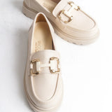 Riccon Kadın Loafer 0012510 Bej