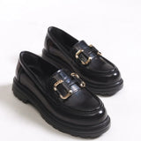 Riccon Kadın Loafer 0012510 Siyah