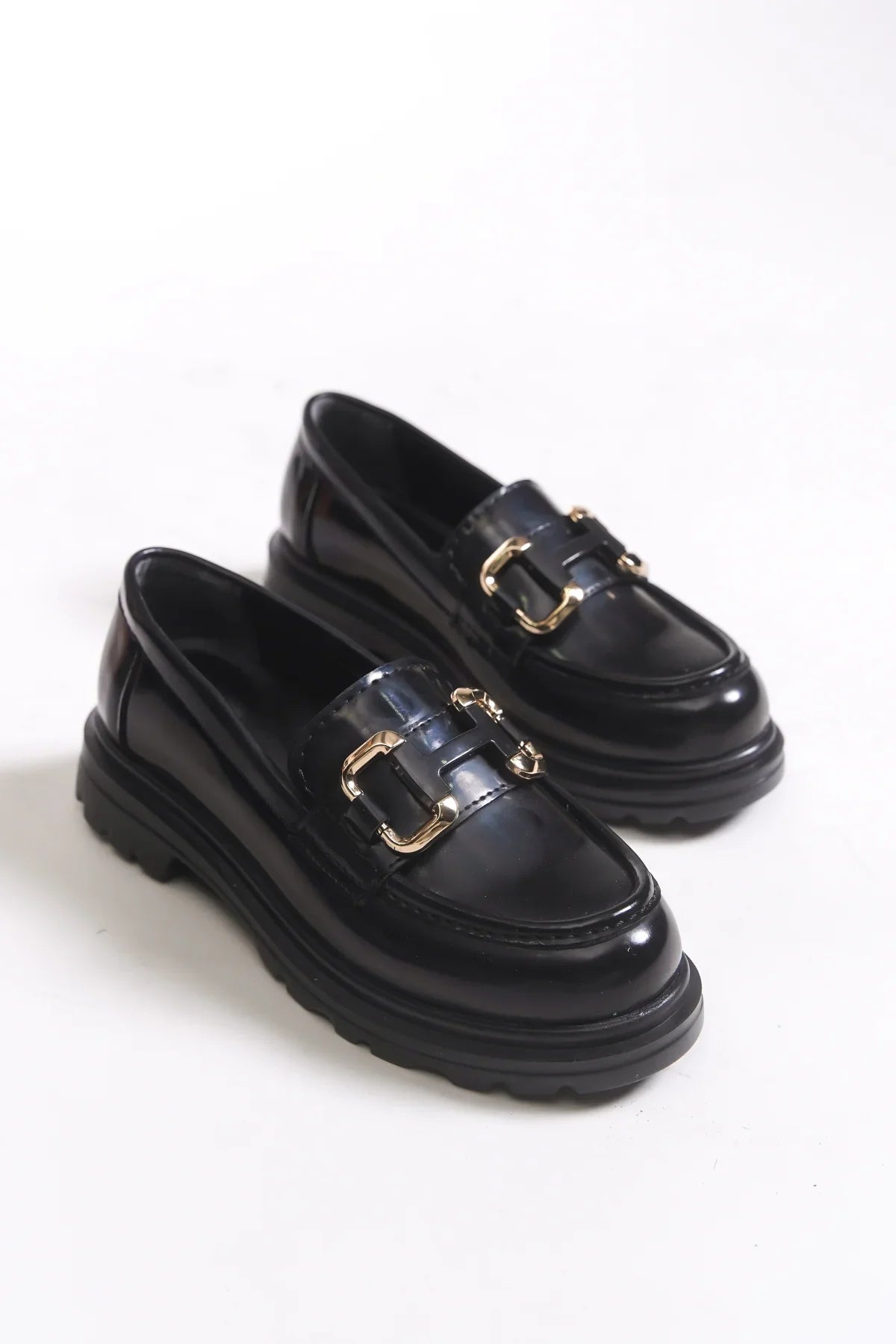Riccon Kadın Loafer 0012510 Siyah