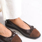 Riccon Kadın Babet 0012098 Kahverengi Cilt