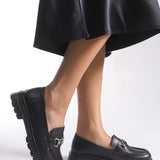 Riccon Kadın Loafer 0012558 Siyah