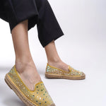 Loventino Elysrue Kadın Espadril 001210 Hardal