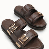 Riccon Kadın Çift Tokalı Terlik 00120415