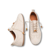 Riccon Kadın Sneaker 001262 Bej Süet