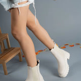 Riccon Kadın Bot 0012213 Mat Bej