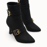 Riccon Olytheris Kadın Topuklu Sivri Burun Bot 00128505