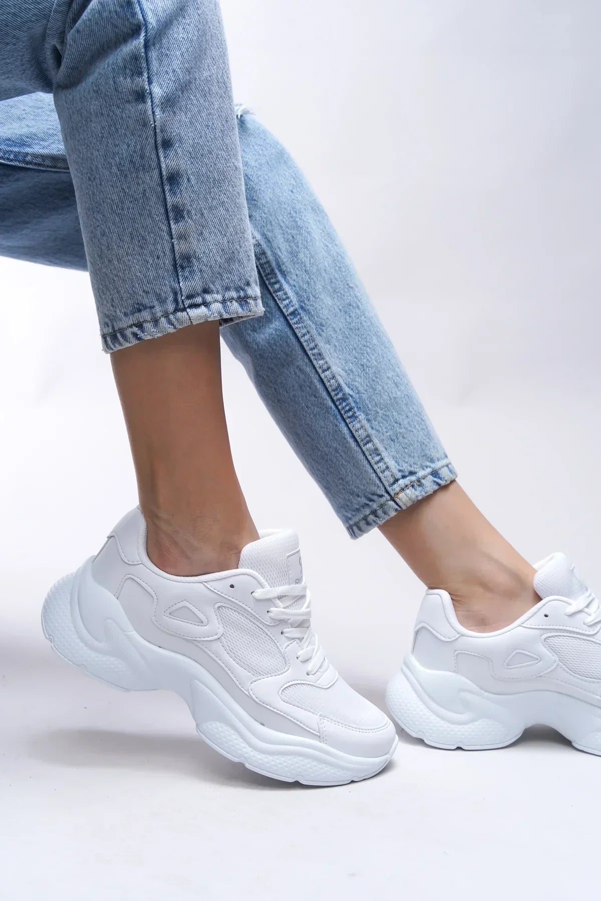 Riccon Kadın Sneaker 0012152 Beyaz