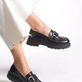 Riccon Kadın Loafer 0012510 Siyah