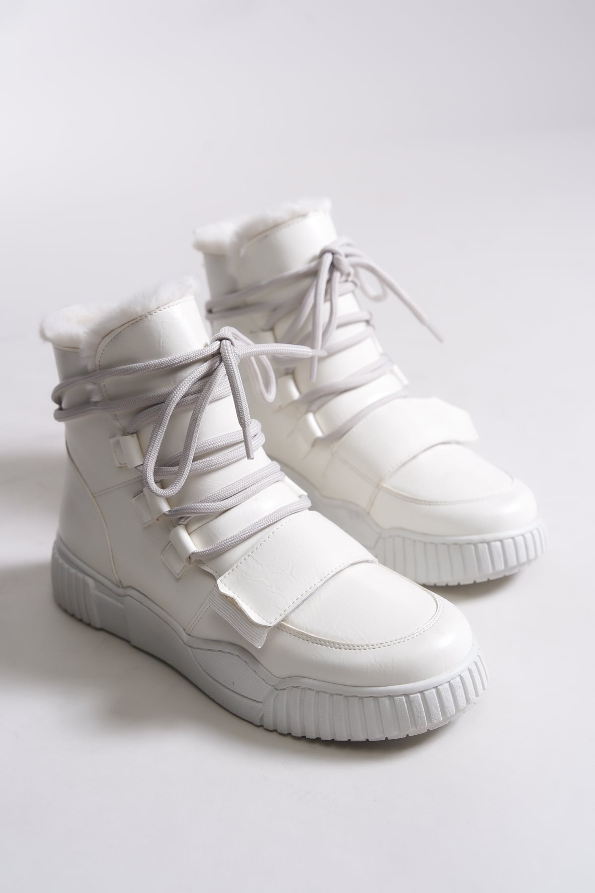 Riccon Pyriseth Kadın İçi Kürklü Sneaker Bot 0012711