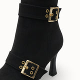 Riccon Olytheris Kadın Topuklu Sivri Burun Bot 00128505