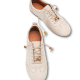 Riccon Kadın Sneaker 001262 Bej Süet