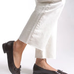 Riccon Kadın Sivri Burun Babet 0012502 Kahverengi Cilt