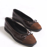 Riccon Kadın Babet 0012098 Kahverengi Cilt