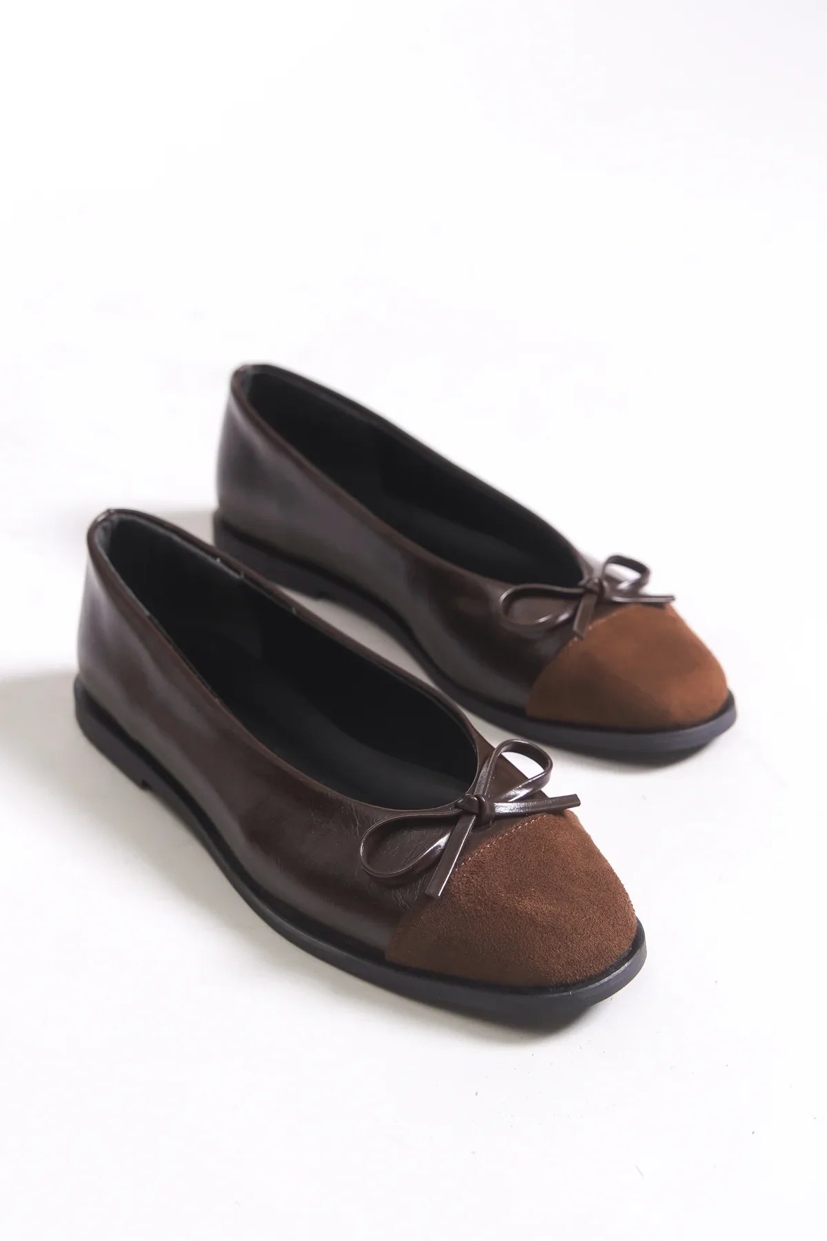 Riccon Kadın Babet 0012098 Kahverengi Cilt