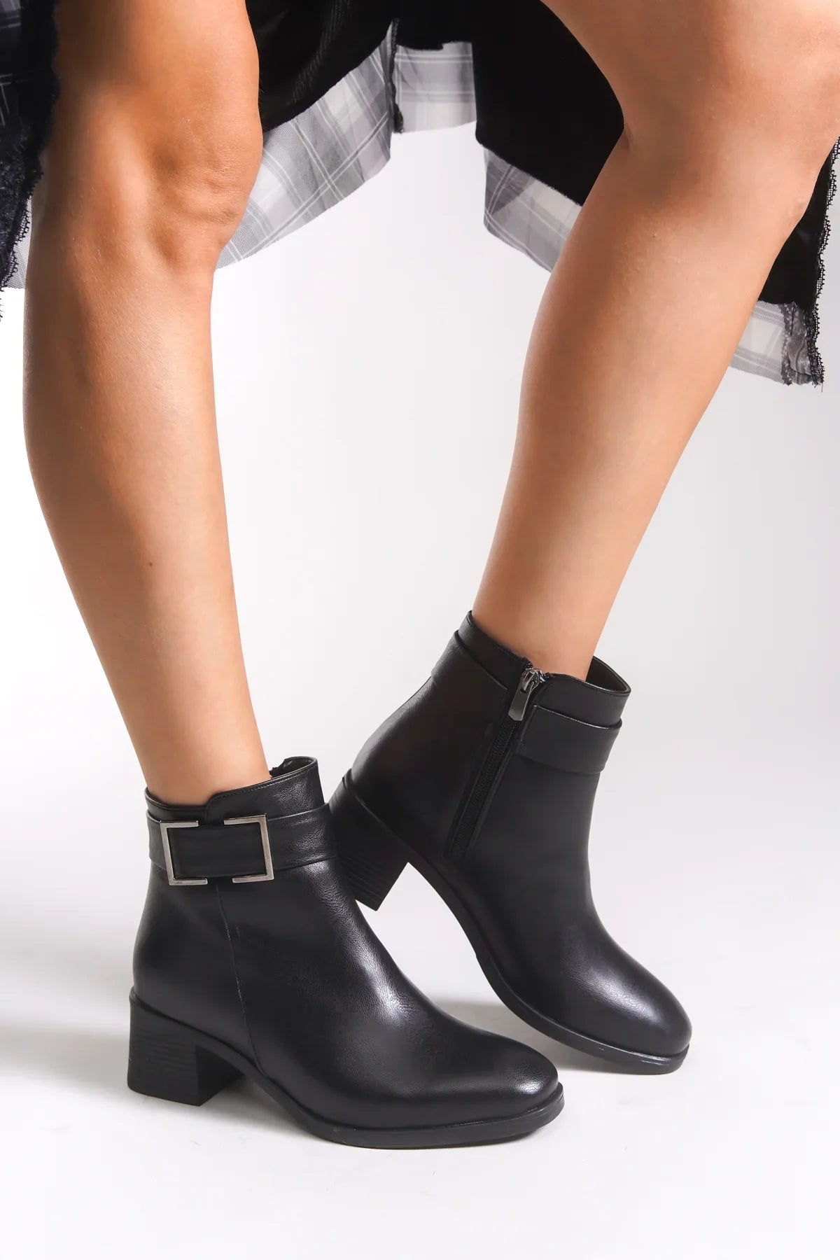 Riccon Iohdris Kadın Bot 0012604 Siyah Cilt